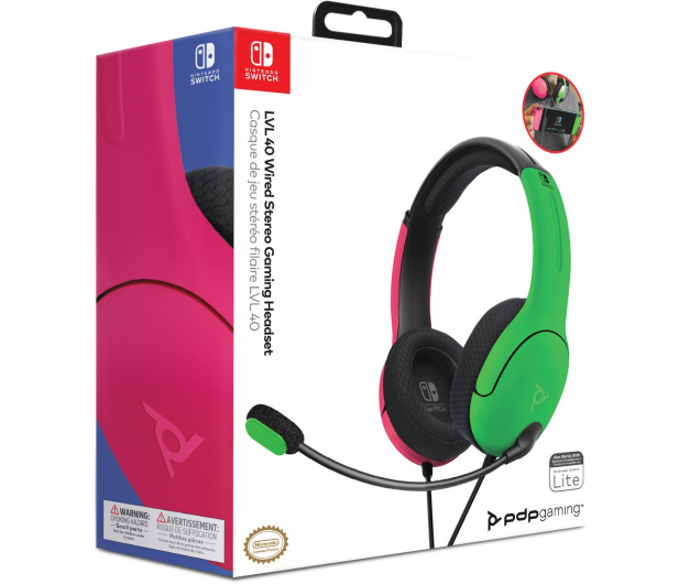PDP LVL40 PINK/GREEN do SWITCH - 1138299 - zdjęcie 8